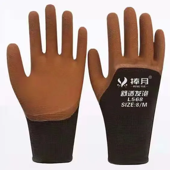 Foam Latex Coated Work Gloves
